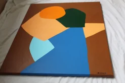 Bodasca, Come Closer, 2026, Acrylbild auf Leinwand