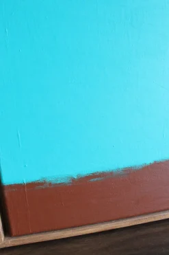 Bodasca, Meditation Türkis, 2026, Acrylbild auf Leinwand
