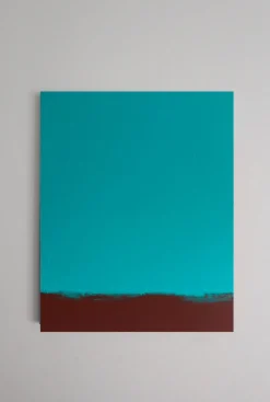 Bodasca, Meditation Türkis, 2026, Acrylbild auf Leinwand