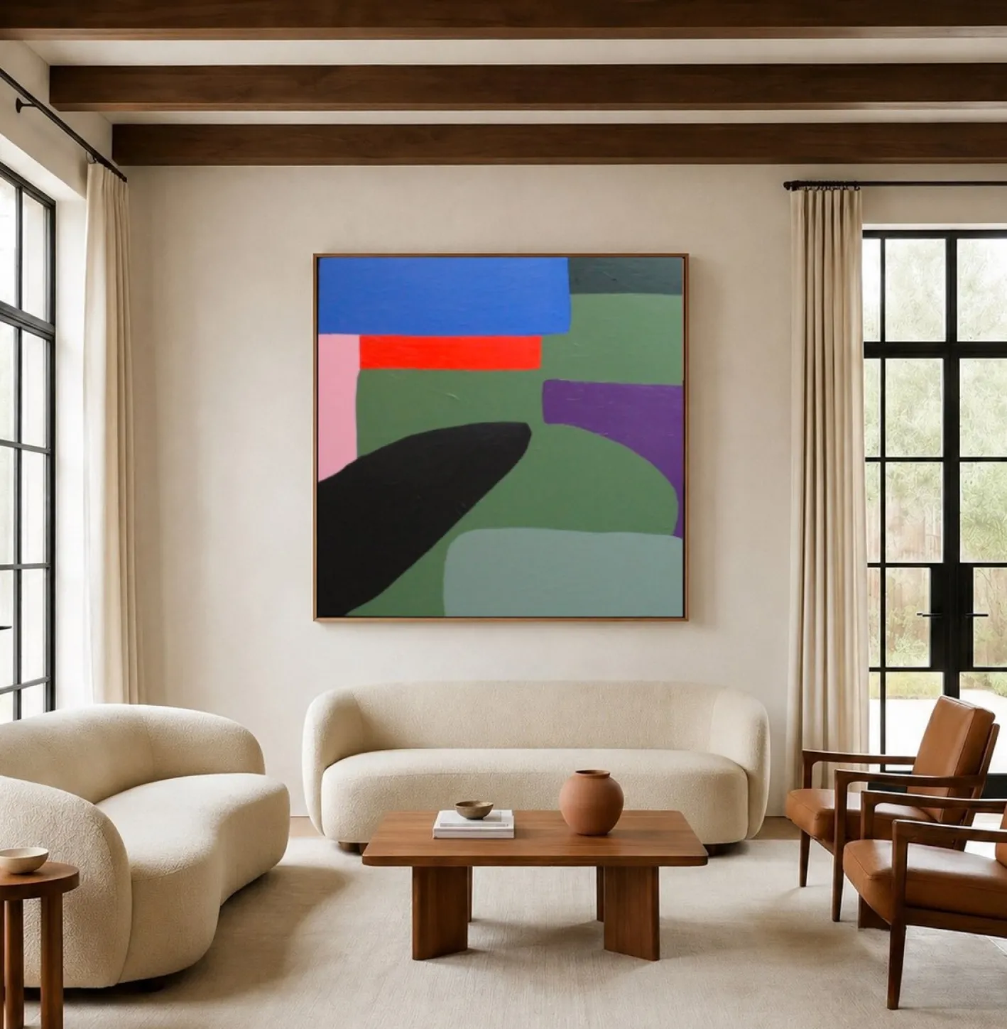 Bodasca, the Last Blue Horizon, 2026, Leinwand