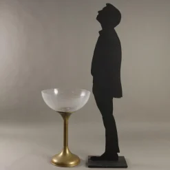 Bodenstehender Champagnerkühler aus Acrylglas