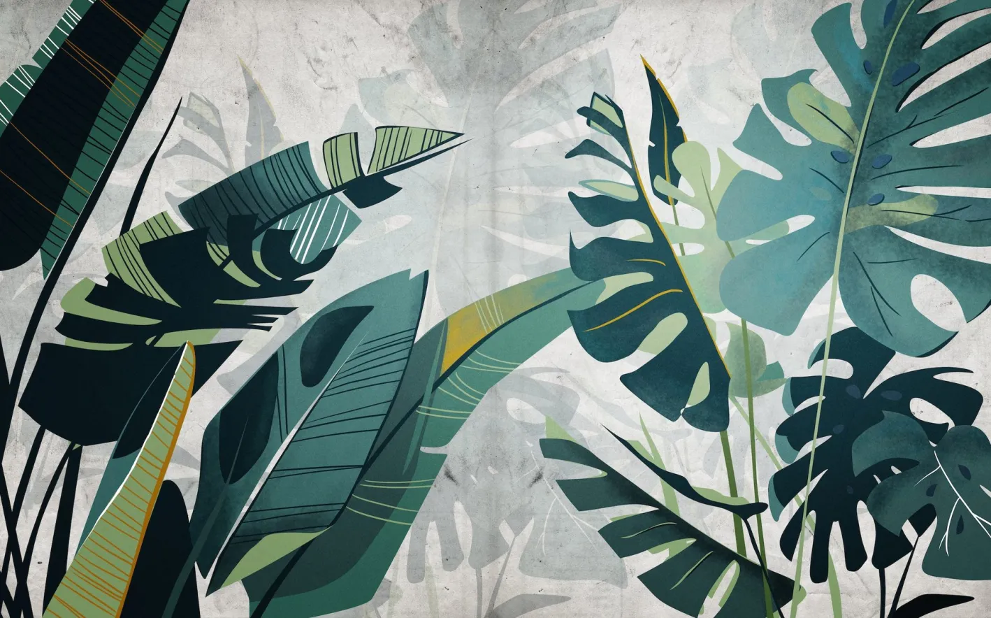 Botanika_jungla Tapete von Officinarkitettura