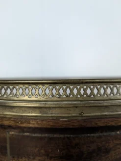 Bouillotte Tisch aus Mahagoni, spätes 19. Jh