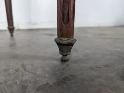 Bouillotte Tisch aus Mahagoni, spätes 19. Jh