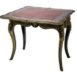 Boulle Spieltisch, 19. Jh.