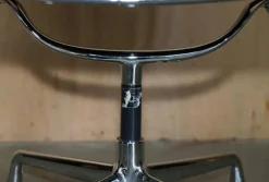 Brauner EA 108 Drehstuhl von Charles & Ray Eames