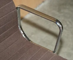 Brauner EA 108 Drehstuhl von Charles & Ray Eames