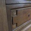 Braunes Louis XVI Bücherregal aus Mahagoni