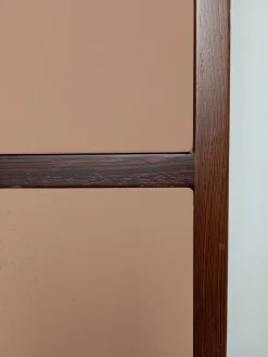 Braune Trennwand von Pietro Meccani für Meccani Arredamenti, 1993