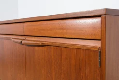 Britisches Mid-Century Teak Sideboard, 1960er