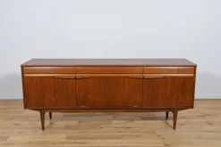 Britisches Mid-Century Teak Sideboard, 1960er