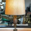 Bronze Ananas Tischlampe, 1960