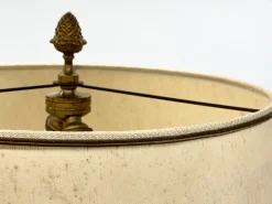 Bronze Ananas Tischlampe, 1960