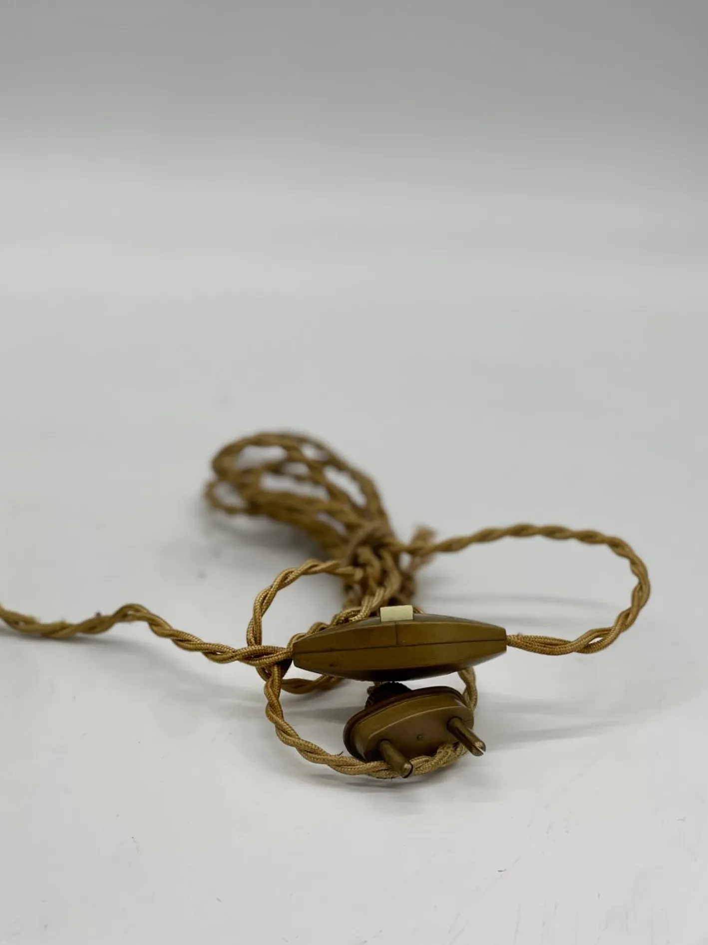 Bronze Ananas Tischlampe, 1960