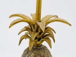 Bronze Ananas Tischlampe, 1960