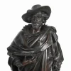Bronze Statuen Rubens und Van Dyck von Jean Jules Salmson, 2er Set