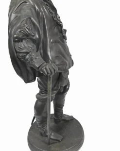 Bronze Statuen Rubens und Van Dyck von Jean Jules Salmson, 2er Set