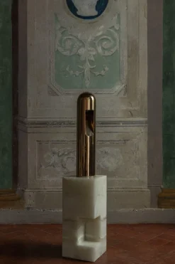Bronze Wandlampe von Rick Owens