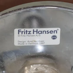 3117 Bürostuhl aus Mokka Classic Leder von Arne Jacobsen für Fritz Hansen, 1997