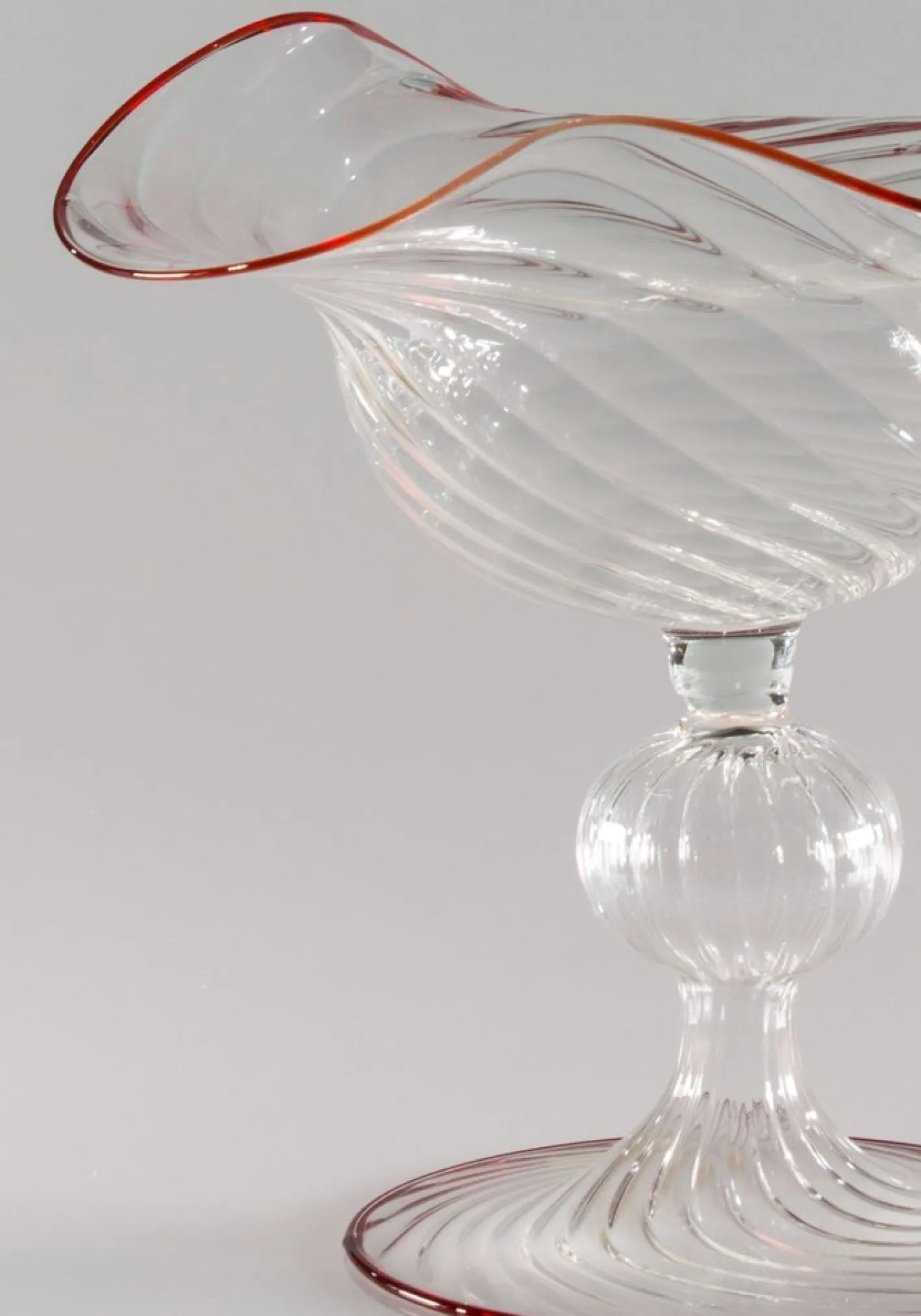 Browded Stem Glas von Cortella & Ballarin
