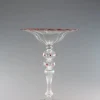 Browded Stielglas mit Zwei Punkten von Cortella & Ballarin