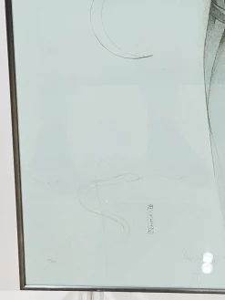 Bruno Bruni, Chiaro di Luna, 1987, Lithographie, gerahmt