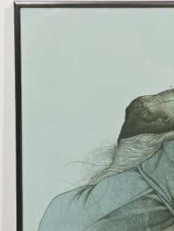 Bruno Bruni, Chiaro di Luna, 1987, Lithographie, gerahmt