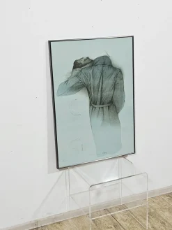 Bruno Bruni, Chiaro di Luna, 1987, Lithographie, gerahmt