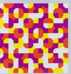 Bruno Munari, Peano Curves, 1991, Siebdruck