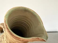 Brutalistische Keramikvase von Terraform Studiokeramik Göllner, 1960er