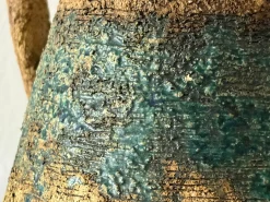 Brutalistische Keramikvase von Terraform Studiokeramik Göllner, 1960er