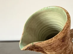 Brutalistische Keramikvase von Terraform Studiokeramik Göllner, 1960er