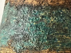 Brutalistische Keramikvase von Terraform Studiokeramik Göllner, 1960er