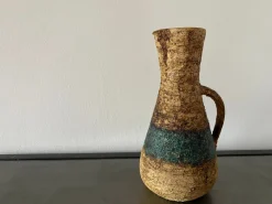 Brutalistische Keramikvase von Terraform Studiokeramik Göllner, 1960er