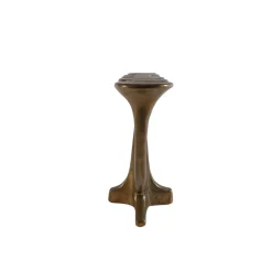 Brutalistische Kerzenhalter aus Bronze von Harjes Metallkunst, 1960er
