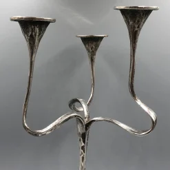 Brutalistischer Mid-Century Kerzenständer von Kurt Jesch für Amadeus/Tonini, 1970er