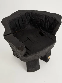 Brutalistischer skulpturaler Armhair von Logniture