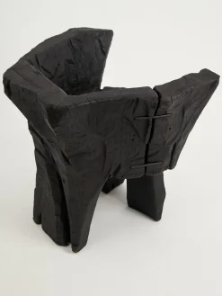 Brutalistischer skulpturaler Armhair von Logniture