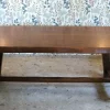Brutalistischer Vintage Esstisch aus Ulmenholz, 1960