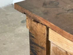 Brutalistisches französisches Sideboard aus Eiche, 1930er