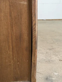 Brutalistisches französisches Sideboard aus Eiche, 1930er