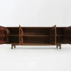 Brutalistisches spanisches Vintage Sideboard, 1970er