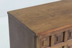 Brutalistisches spanisches Vintage Sideboard, 1970er