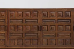 Brutalistisches spanisches Vintage Sideboard, 1970er