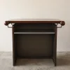Brutalistische Vintage Bar aus Stahl, 1980er