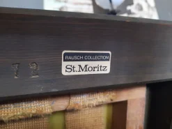 Brutalistische Wohnzimmergarnitur Modell St. Moritz von Klaus Rausch, 1960er, 7er Set