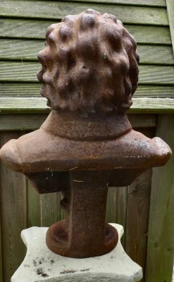 Büste aus Gusseisen von Ludwig Van Beethoven, 1930