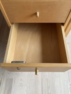 Buche Schreibtisch GE 125 von Hans J. Wegner für Getama