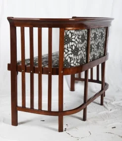 Bugholz Sofa von Josef Hoffmann, 1900er