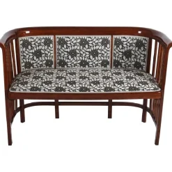 Bugholz Sofa von Josef Hoffmann, 1900er